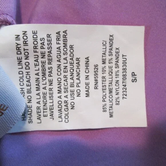 BECCA Standard Network Cami Bikini Top, Adjustable, Tie Back NWT Sz S - Picture 10 of 10